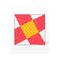 AccuQuilt GO! Washington’s Puzzle Die – 4" Quilt Block, Block on Board (BOB), 6" x 12"